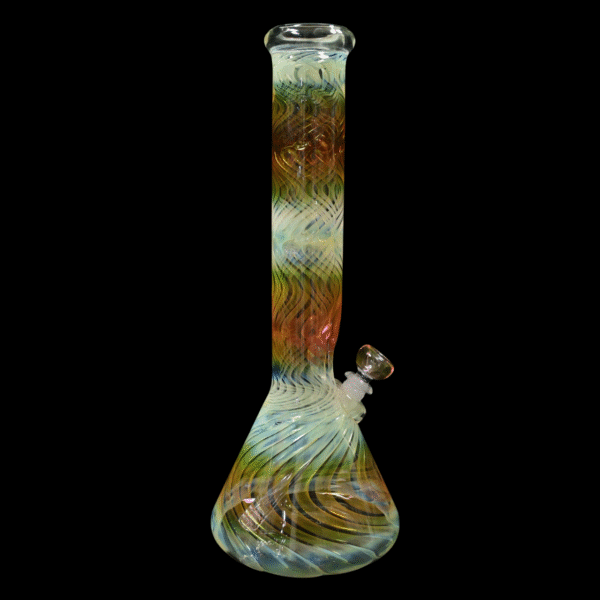 Mary Jane 50x5 Gold/Silver Fume Beaker #3 - Image 2