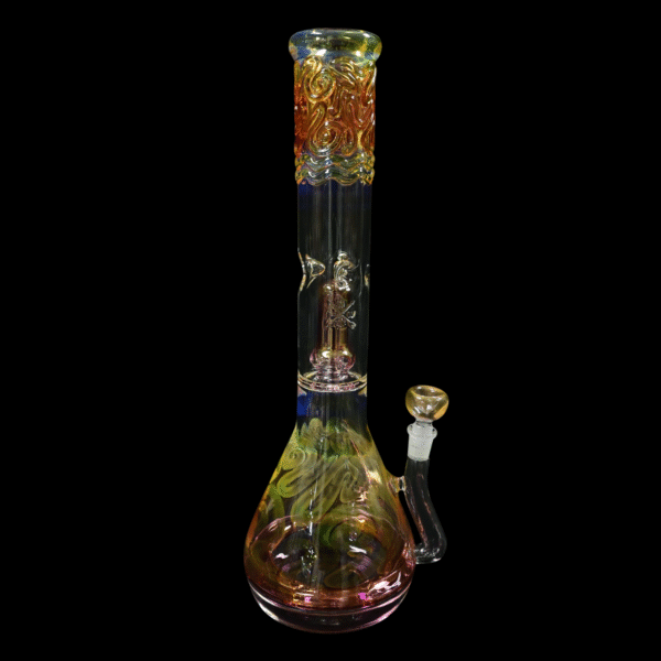 Mary Jane 50x5 Gold/Silver Fume Halo Beaker #1 - Image 2