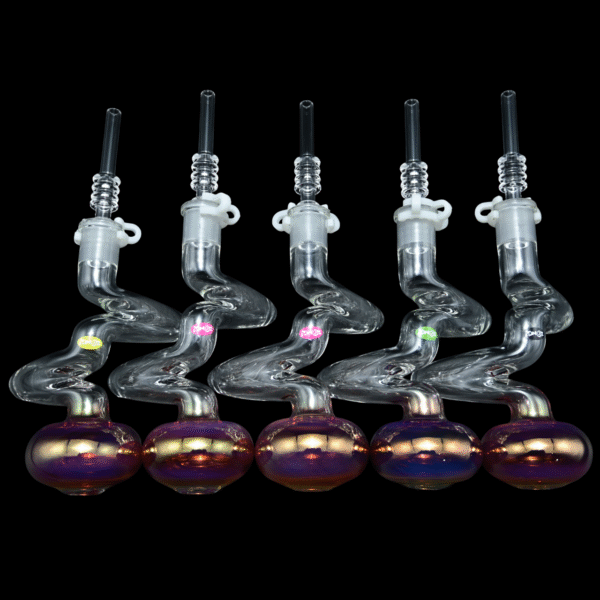 Zong Nectar Collector w/ Joint - Gold Fume - Image 2