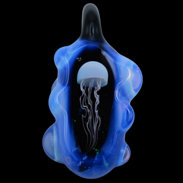 Hardman Faceted Jellyfish Pendant - Ghost #1