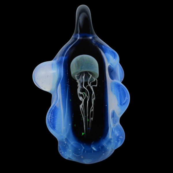 Hardman Faceted Jellyfish Pendant - Ghost #2