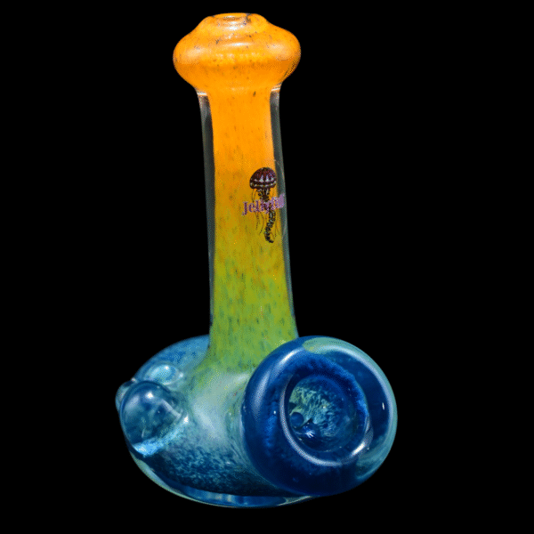 Jellyfish Glass Standing Sleuth Color Sherlock - Ocean Sunset
