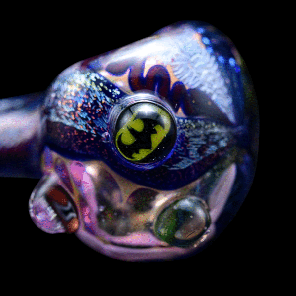 Matty White 2 Milli Dichro Banded Spoon - Batman - Image 3