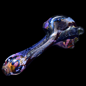 Matty White 2 Milli Dichro Banded Spoon - Batman