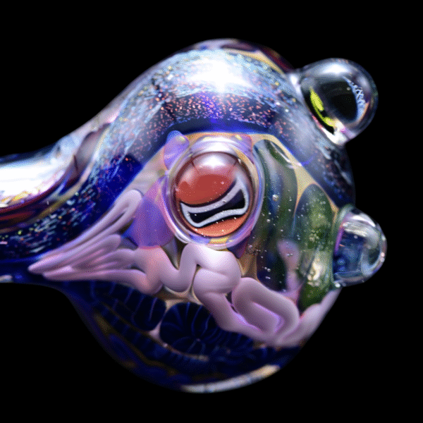Matty White 2 Milli Dichro Banded Spoon - Batman - Image 2