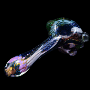 Matty White 2 Milli Dichro Banded Spoon - Futurama