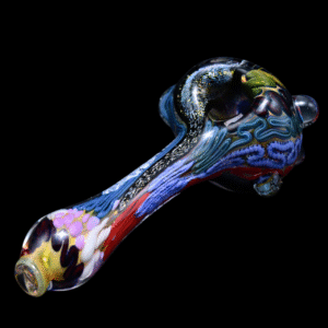 Matty White 2 Milli Dichro Banded Spoon - Grateful Dead