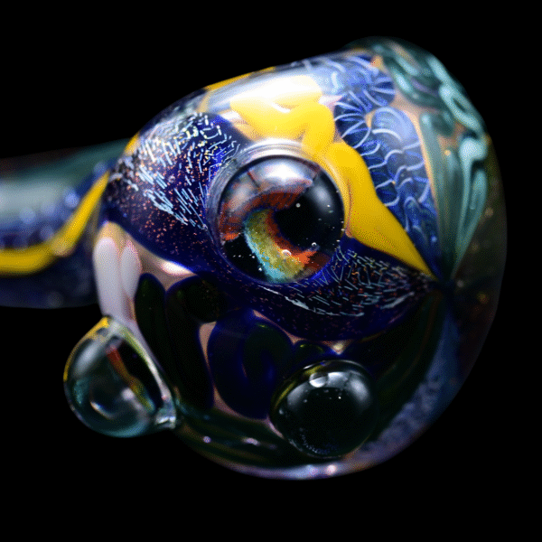 Matty White 2 Milli Dichro Banded Spoon - Peace - Image 2