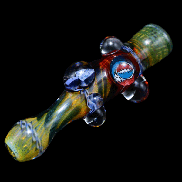Matty White Large 3 Milli One Hitter - Grateful Mushroom