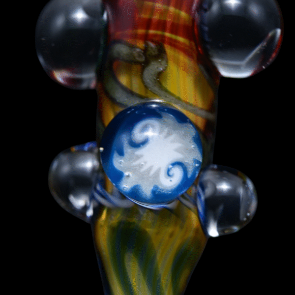 Matty White Large 3 Milli One Hitter - Pickle Rick - Image 2