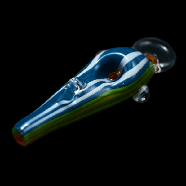 Matty White Striped Fishing Lure #1 - Image 2