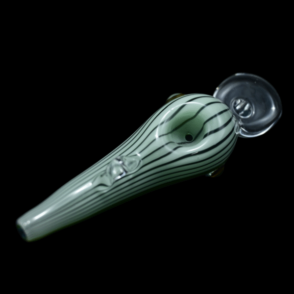Matty White Striped Fishing Lure #2 - Image 2