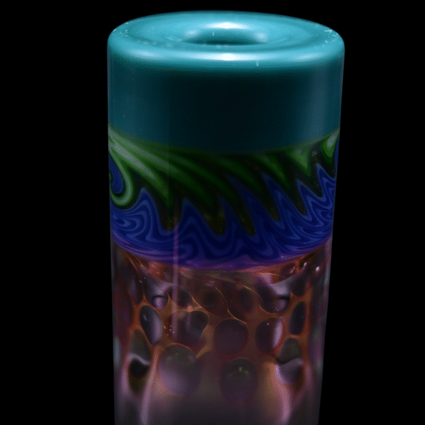 Nes Glass Worked Puffco Top #5 - Image 4