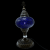 Turkish Mosaic Crystal Table Lamp MB3 - Blue Shatter