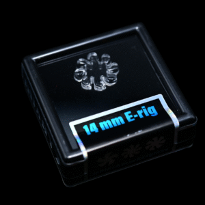 Black Market Glass Quartz Flake - 14mm/8 Blades