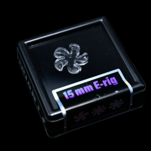 Black Market Glass Quartz Flake - 15mm/5 Blades