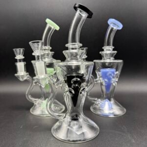 Phoenix Glass 8.5" Inverted Cone w/ Showerhead Perc