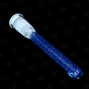 Spaceman Glass Blue Cropal Downstem