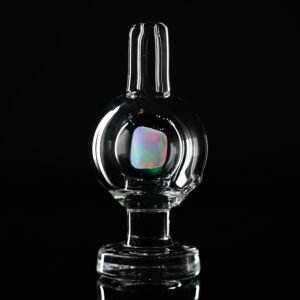 Soup Glass Clear Bubble Cap #7