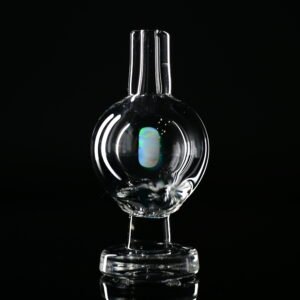 Soup Glass Clear Bubble Cap #8