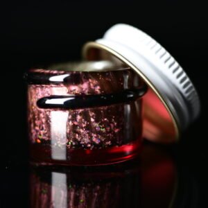 Empty1 Cropal Micro Jar - Gold Ruby/Steel Wool #1