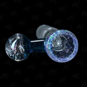 Spaceman Glass Purple Cropal 14mm Slide