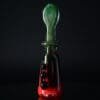 Goblin King Chillum - Black/Green/Red