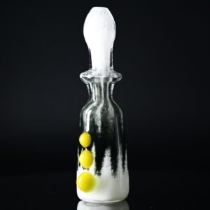 Goblin King Chillum - Black/White