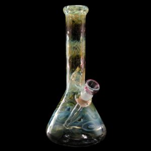 Mary Jane 38x4 Full Gold & Silver Fumed Beaker #5