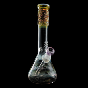 Mary Jane 38x4 Gold & Silver Fumed Beaker #1