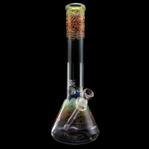 Mary Jane 50x5 Gold & Silver Fumed Beaker #2