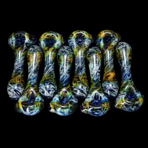 Schutz Glass Swirly Fume Spoon