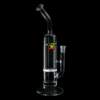 Solid Glassworks Bent Neck Honeycomb Tube