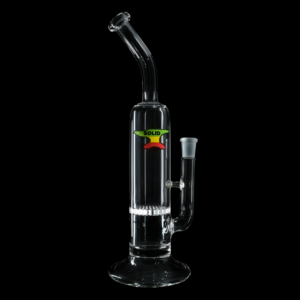 Solid Glassworks Bent Neck Honeycomb Tube