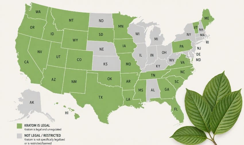Overview of changing kratom laws in the United States