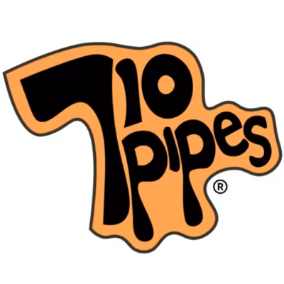 Styled Logo for 710 Pipes Smoke Shop