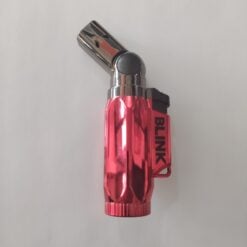 Blink Quad torch lighter in red and chrome