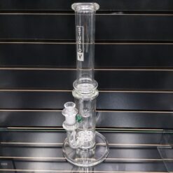 Studio V Tarus Incycler bong, 16-inch clear glass tube with internal recycler
