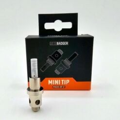 Huni Badger Mini replacement tips, pack of 2, in box