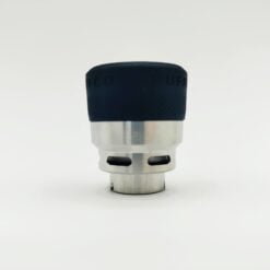 Puffco Peak Pro replacement chamber in black and silver