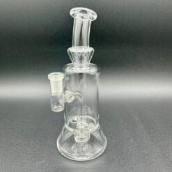 ECH Glassworks Blooper number 2 recycler dab rig, clear glass