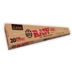RAW 20 Stage Rawket Cone Pack, cone-shaped retail packaging