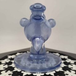 Cajun x Marni Heliosphere dab rig in Blue Satin, 7-inch