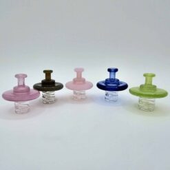 ElectrO_b spinner carb caps shown in assorted colors