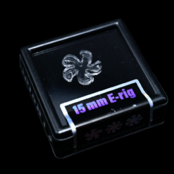 Black Market Glass 15mm/5 Blades quartz flake insert for electric dab rigs, in retail box