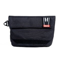 Dime Bags Omerta Collector smell-proof bag in black, side view