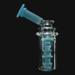 Kadabra Dr. Dabber Switch 2 attachment in Marina teal and white, side view
