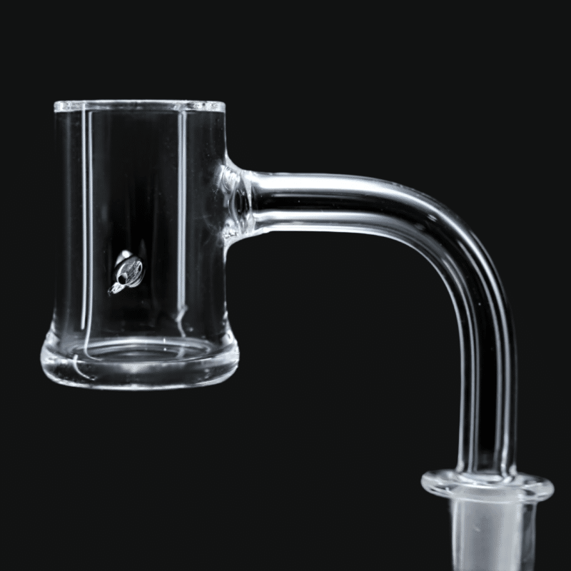 EvanShore XL quartz banger with an etched logo, 10mm joint