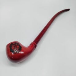 Pulsar Shire Treebeard smoking pipe in red, 13-inch