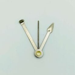 Czech Tool Poker metal pipe tool, V-shaped with poker and packer ends